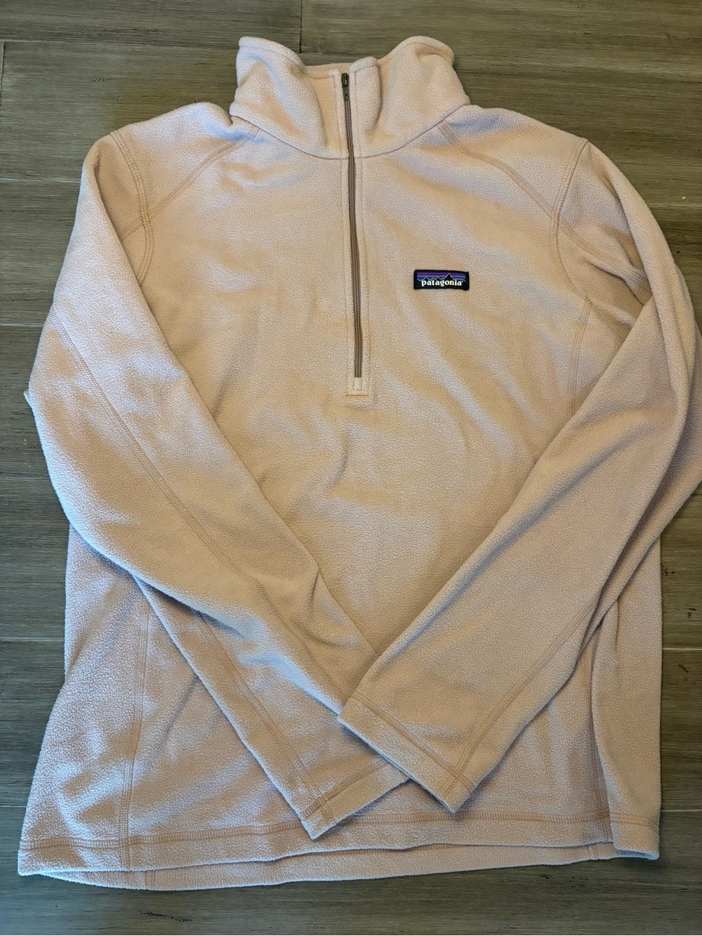 Patagonia Women’s Zip-Up Fleece Pullover - Light Purple